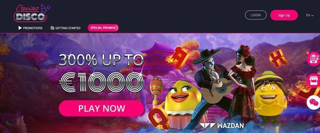 CasinoDisco home page