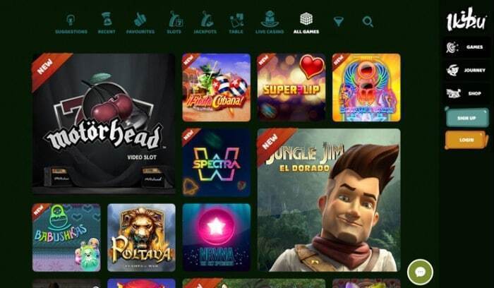 Ikibu Casino games