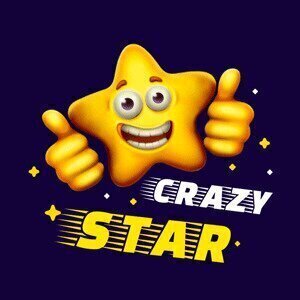 Crazy star casino logo