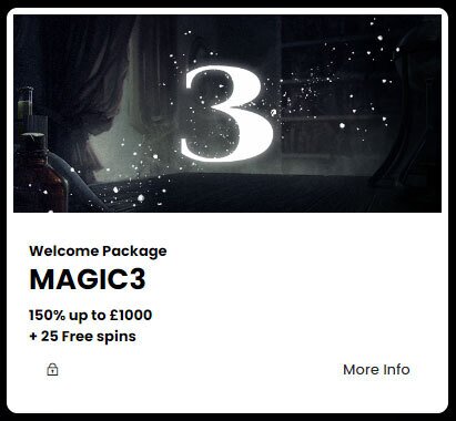 Magic Win casino welcome bonus 3