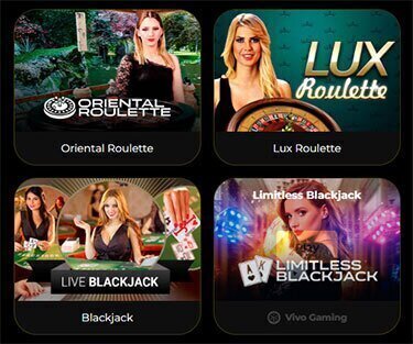 Kaboom Slots live casino games