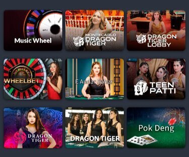 Big Win Box Casino Live Casino Games