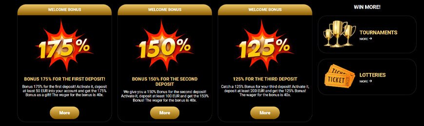 Pyramid Spins Casino bonuses and promotions