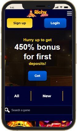 Richy Reels Casino mobile