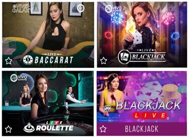 Rogue Casino live casino games