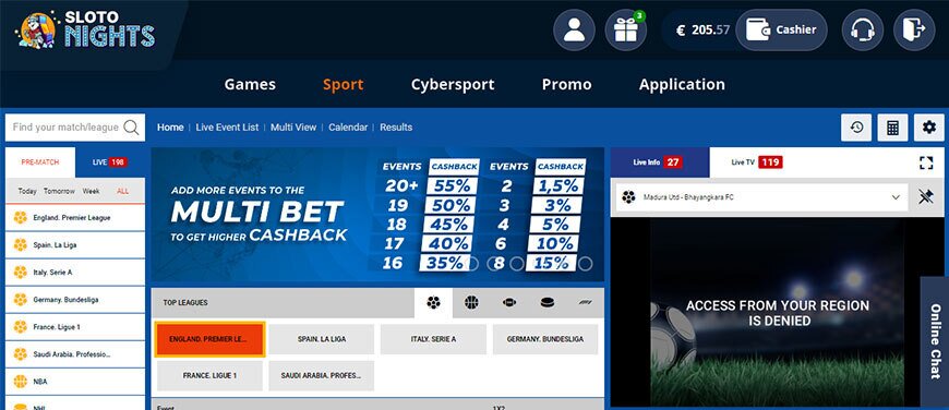 Slotonights casino sportsbook