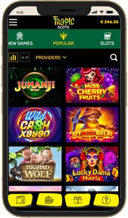 Tropic Slots Casino Mobile 