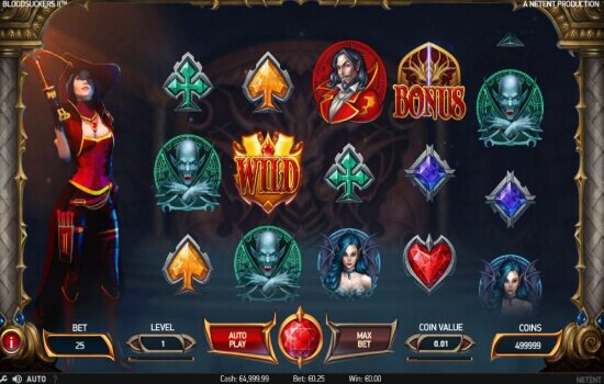 Netent's Blood Suckers 2 slot game